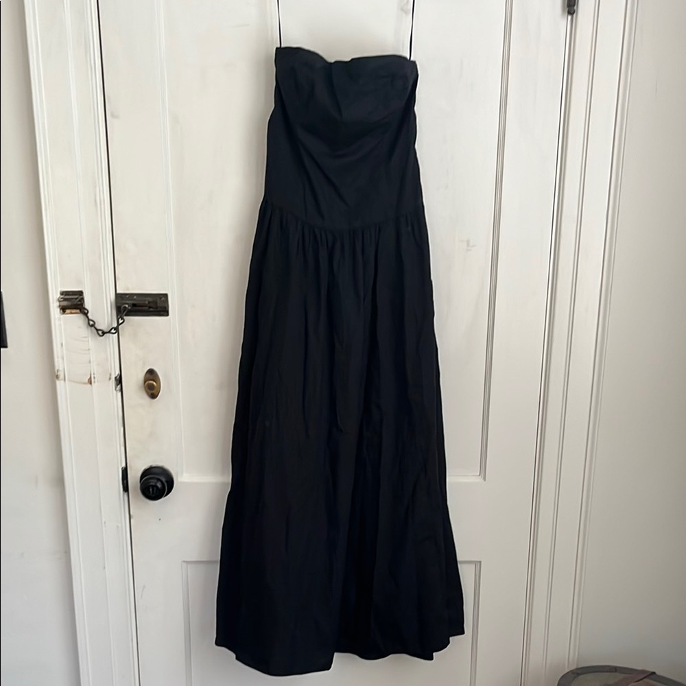 Abercrombie & Fitch Black Strapless Dress